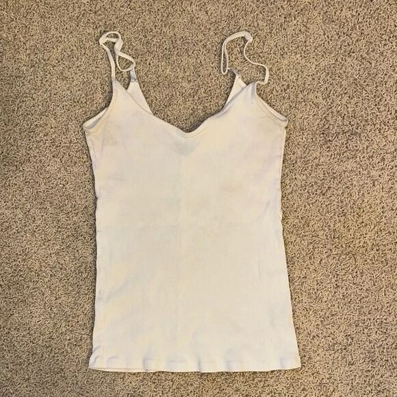 Victoria's Secret Tops - Victoria's Secret Cream Fitted Camisole Top